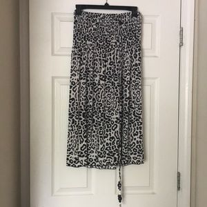 Strapless, Stretchy, and Leopard Print Sundress